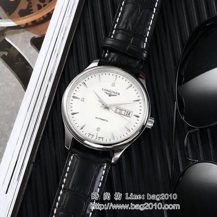 LONGINES浪琴 高級藍寶石 機械男士腕表 WSS1946